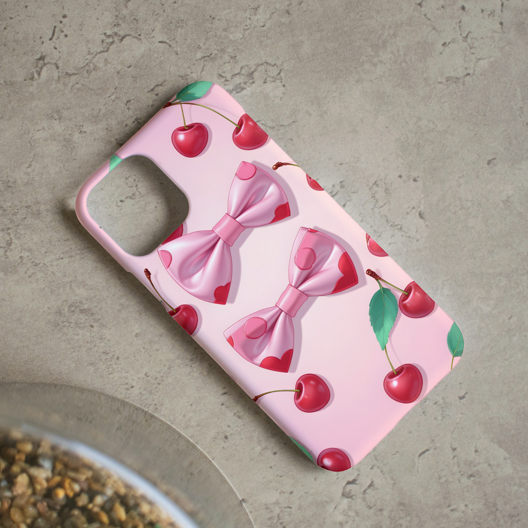 Cherry Love iPhone Case